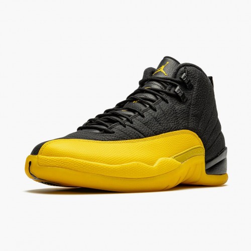 Air Jordan 12 Retro University Gold   Black/Black/University Gold 130690-070