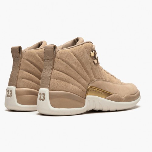 Air Jordan 12 Retro Vachetta Tan dámské AJ12 Běžné boty AO6068 203 Hnědý Jordan Tenisky