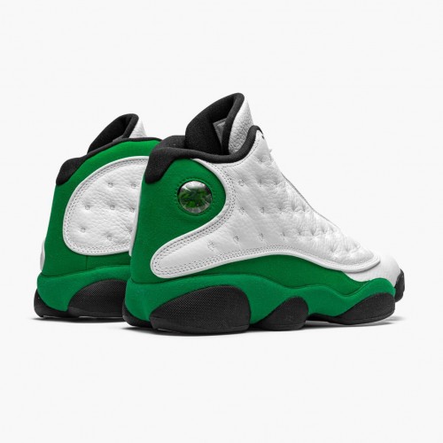 Air Jordan 13 Retro Lucky Green Pánské Běžné boty Bílý černý DB6537 113 AJ13 Jordan Tenisky