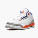 Air Jordan 3 Retro Knicks White/Old Royal University Ora 136064-148