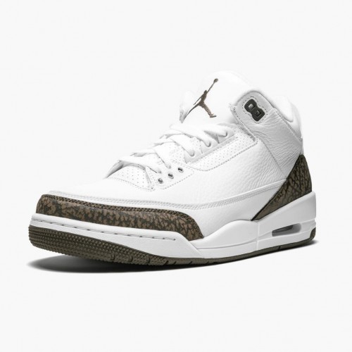 Air Jordan 3 Retro Mocha White/Chrome/Dark Mocha 136064-122