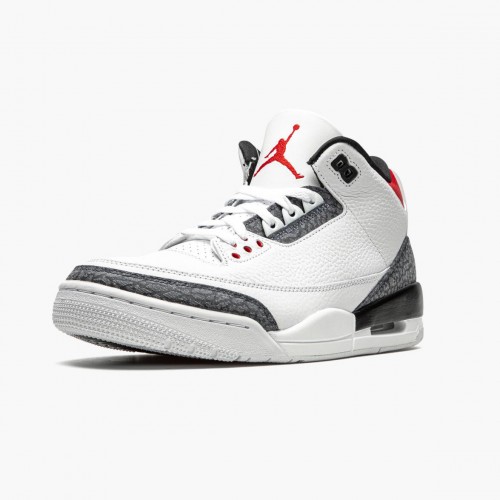 Air Jordan 3 SE DNM Fire Red Pánské Běžné boty CZ6433 100 Bílý/Ohnivě červená AJ3 Jordan Tenisky