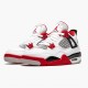 Air Jordan 4 Retro OG GS Fire Red 2020 White/Fire Red/Black Tech Grey 408452-160