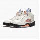 Air Jordan 5 Retro International Flight Sail/Racer Blue-Cone Black  136027-148