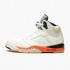 Air Jordan 5 Retro Shattered Backboard Sail Orange/Black DC1060-100