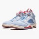 Air Jordan 5 Retro Trophy Room Ice Blue Ice Blue/University Red Sail M  CI1899-400