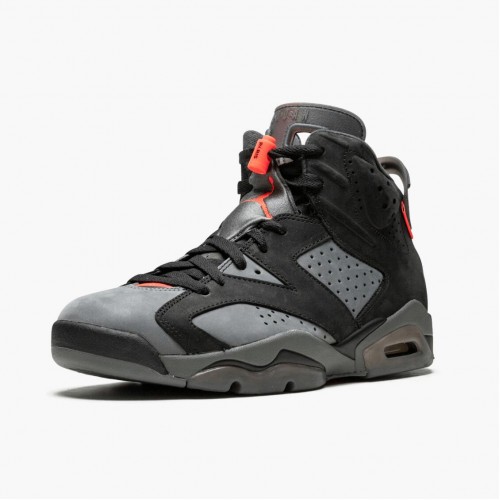 Air Jordan 6 Retro PSG Paris Saint Germain Iron Grey/Infrared 23 Black/Black CK1229-001