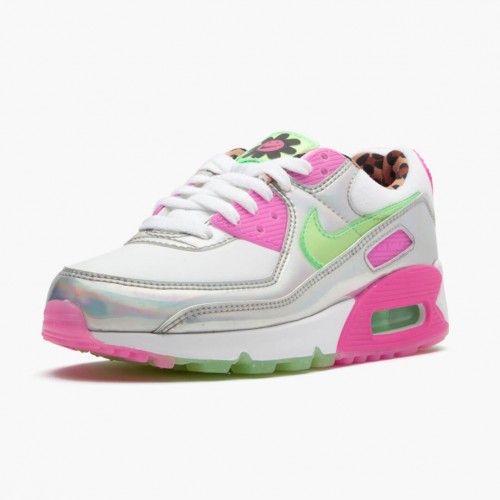 Nike Air Max 90 LX 90s Dancefloor White CQ2559 100 Dámské Běžecké boty