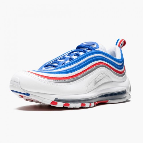 Nike Air Max 97 Game Royal Metallic Silver University Red 921826 404 Dámské a pánské Běžecké boty