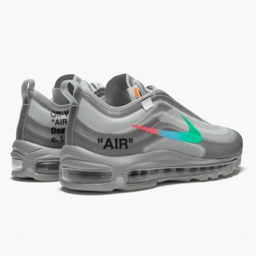 Nike Air Max 97 Off-White Menta AJ4585 101 Pánské Běžecké boty