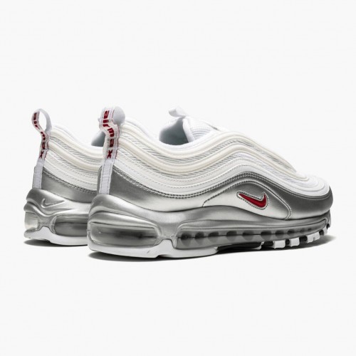 Nike Air Max 97 Silver White AT5458 100 Dámské a pánské Běžecké boty