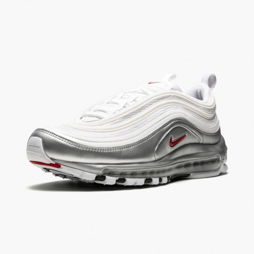 Nike Air Max 97 Silver White AT5458 100 Dámské a pánské Běžecké boty