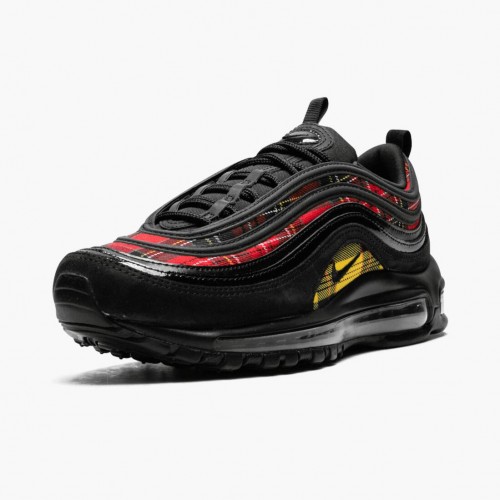 Nike Air Max 97 Tartan Černá AV8220 001 Dámské a pánské Běžecké boty