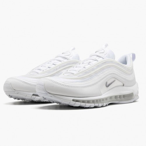 Nike Air Max 97 Triple White Wolf Grey 921826 101 Dámské a pánské Běžecké boty