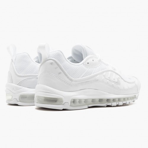 Nike Air Max 98 White 640744 106 Dámské a pánské Běžecké boty