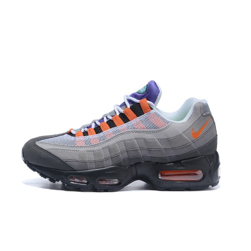 Pánské/Dámské Air Max 95 OG QS Černásafety Oranžovávolt Obuv 810374-078