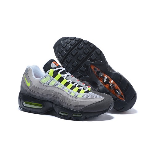 Pánské/Dámské Air Max 95 OG QS Černásafety Oranžovávolt Obuv 810374-078