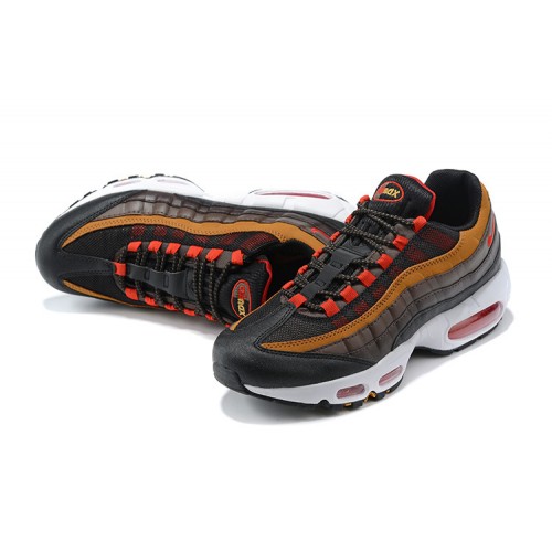 Pánské Air Max 95 TT Šedá Červená and Hnědá Obuv