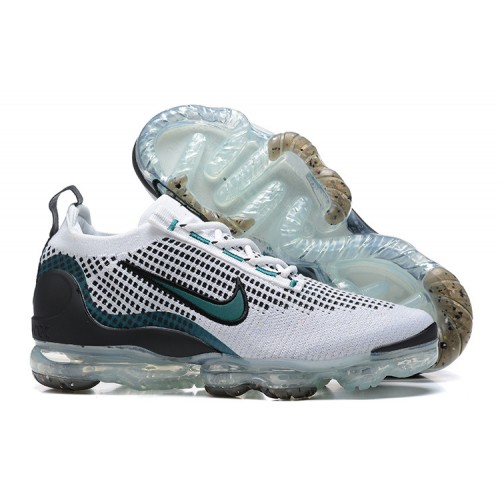 Pánské/Dámské Air VaporMax 2021 Flyknit Bílá Černá DQ3974-100 Obuv