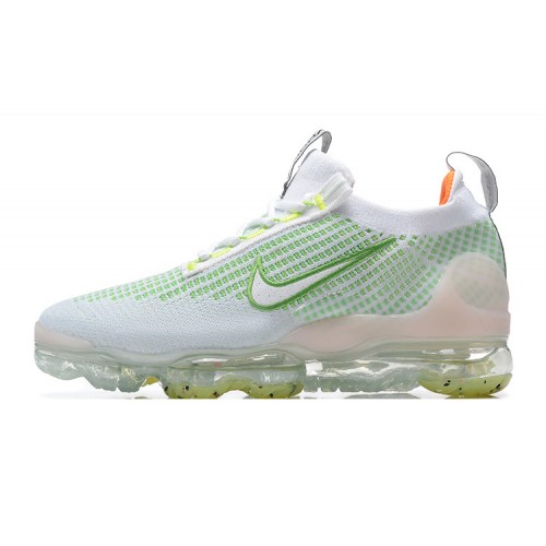 Pánské/Dámské Air VaporMax 2021 Flyknit Bílá Zelená FD0871-100 Obuv 