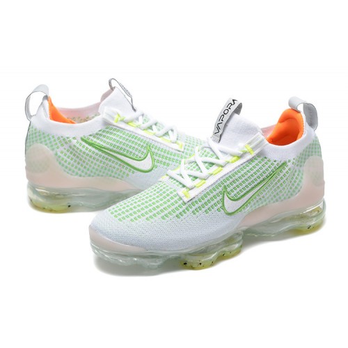 Pánské/Dámské Air VaporMax 2021 Flyknit Bílá Zelená FD0871-100 Obuv 