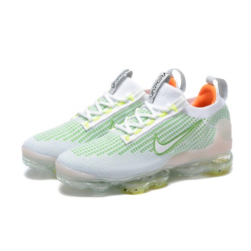 Pánské/Dámské Air VaporMax 2021 Flyknit Bílá Zelená FD0871-100 Obuv