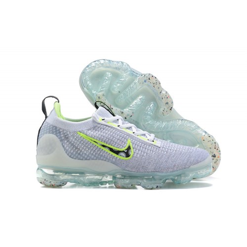 Pánské/Dámské Air VaporMax 2021 Flyknit Bílá Šedá DB1550-005  Obuv