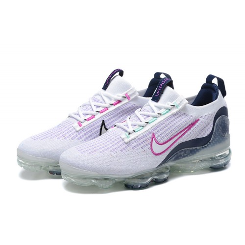 Pánské/Dámské Air VaporMax 2021 Flyknit Bílá Růžová DB1550-105 Obuv