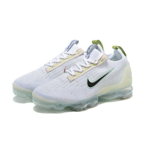 Pánské/Dámské Air VaporMax 2021 Flyknit Bílá and Černá Obuv