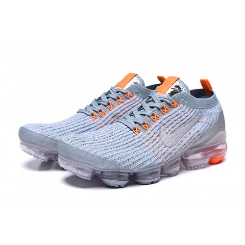 Pánské/Dámské Air VaporMax Flyknit 3 Šedá Oranžová Obuv AJ6900-003