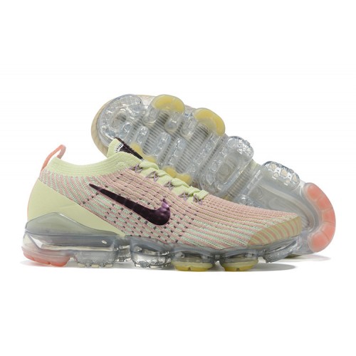 Pánské/Dámské Air VaporMax Flyknit 3 Žlutá Černá Obuv AJ6910-700