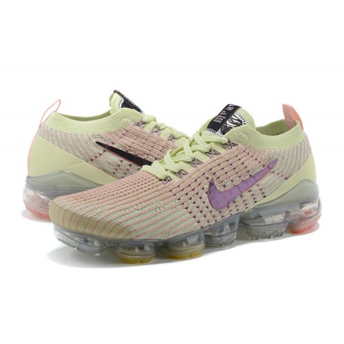 Pánské/Dámské Air VaporMax Flyknit 3 Žlutá Černá Obuv AJ6910-700