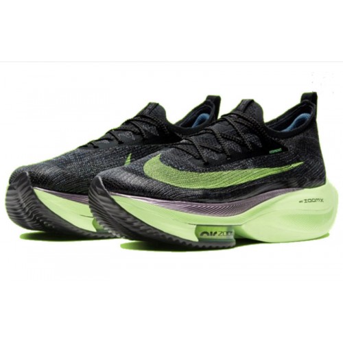 Unisex Nike Air Zoom Alphafly Next 2 Black and Green Obuv