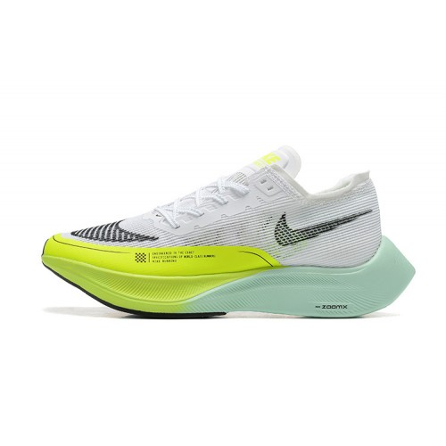 Unisex Nike ZoomX VaporFly NEXT White Yellow Obuv