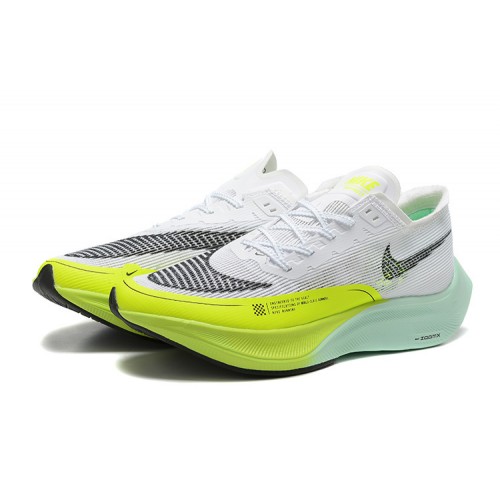 Unisex Nike ZoomX VaporFly NEXT White Yellow Obuv 