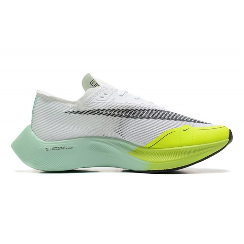 Unisex Nike ZoomX VaporFly NEXT White Yellow Obuv