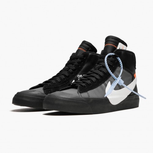 Nike Blazer Mid Off White Grim Reaper AA3832 001 Dámské a pánské Běžné boty