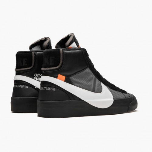 Nike Blazer Mid Off White Grim Reaper AA3832 001 Dámské a pánské Běžné boty