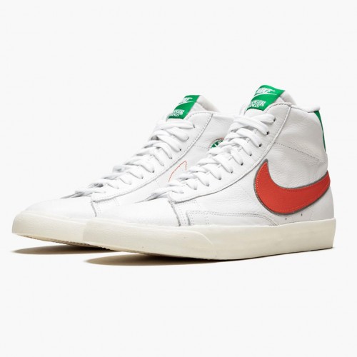 Nike Blazer Mid Stranger Things Hawkins High School CJ6101 100 Dámské a pánské Běžné boty