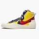 Nike Blazer Mid sacai Snow Beach BV0072 700 Dámské a pánské Běžné boty