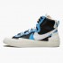 Nike Blazer Mid sacai White Černá Legend Blue BV0072 001 Dámské a pánské Běžné boty