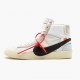 Nike Blazer Mid Off White AA3832 100 Dámské a pánské Běžné boty