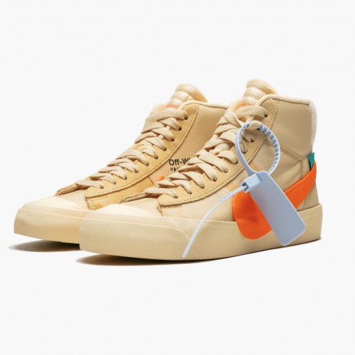 Nike Blazer Mid Off White All Hallows Eve AA3832 700 Dámské a pánské Běžné boty