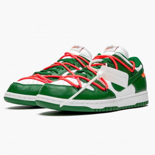 Nike Dunk Low Off White Pine Green CT0856 100 Dámské a pánské Běžné boty