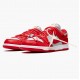 Nike Dunk Low Off White University Red CT0856 600 Dámské a pánské Běžné boty