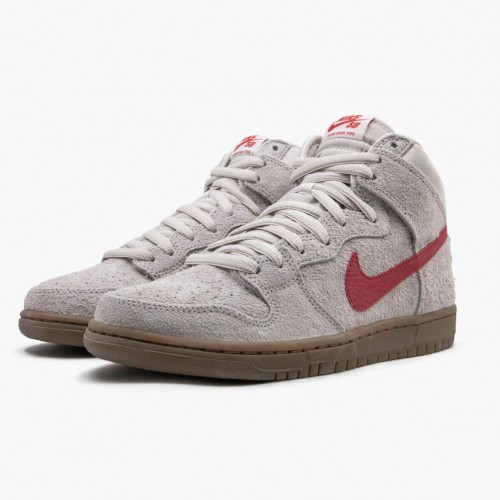 Nike Dunk High Pro SB Birch Hyper Red 305050 206 Dámské a pánské Běžné boty