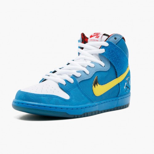 Nike Dunk SB High Familia Blue Ox 313171 471 Pánské Běžné boty