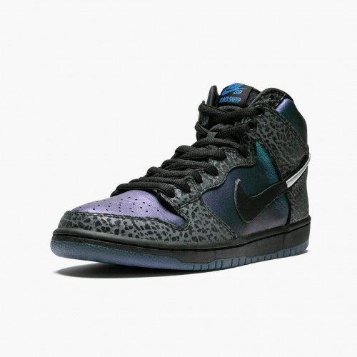 Nike SB Dunk High Černá Sheep Hornet BQ6827 001 Dámské a pánské Běžné boty