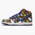 Nike SB Dunk High Concepts Ugly Christmas Sweater 881758 446 Dámské a pánské Běžné boty