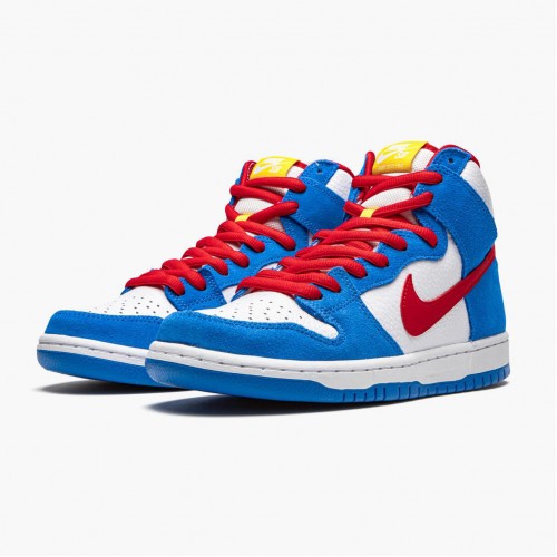 Nike SB Dunk High Doraemon CI2692 400 Dámské a pánské Běžné boty